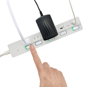 エルパ USBスイッチ付きタップ 雷ガード 3個口2m Type-C2ポート PD20W e angle select ホワイト WBL-32SUC2PDWE5-イメージ7