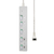 エルパ USBスイッチ付きタップ 雷ガード 3個口2m Type-C2ポート PD20W e angle select ホワイト WBL-32SUC2PDWE5-イメージ3