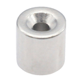 トラスコ ネオジム丸形磁石　皿ねじ穴付　外径６ＭＭ×６ＭＭ　Ｍ１．６　１個入 T06R06-M1.6