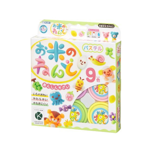 銀鳥 お米のねんど パステル 9色セット FC620PK-462-301-イメージ1