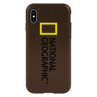 National Geographic iPhone XS/X用ケース Hard Shell ブラウン NG12950IX