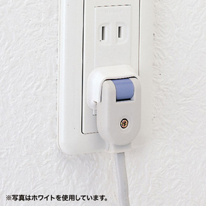 サンワサプライ プラグ安全カバー(4個入り) ブラック TAP-PSC2NBK-イメージ3