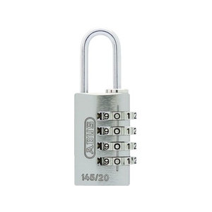 ＡＢＵＳ ナンバー可変式4段ダイヤル南京錠 145-4d 30 BK FC960ER-8362985-イメージ1