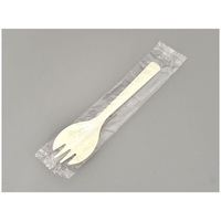 中央化学 使い捨てカトラリー FDフォーク付スプーン 1 FCG932W-00237208