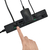 エルパ USBスイッチ付きタップ 雷ガード 3個口2m Type-C2ポート PD20W e angle select ブラック WBL-32SUC2PDBKE5-イメージ7