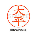 シヤチハタ ネームペン用ネーム シルバー 既製 大平 FC46292-X-GPS-0521