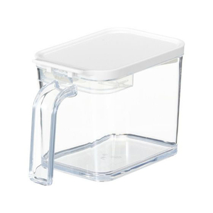 アスベル フォルマ MR 調味料ポット スプーン付 R 700mL ホワイト FCF381N-A1108-イメージ1