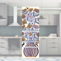 e angle ドレスアップマグネットシート フローラル01 ANG-MG-GRY41GXK-6F1