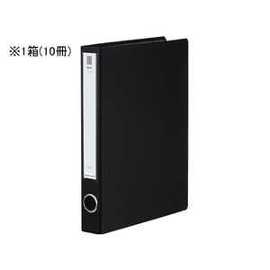 コクヨ チューブファイルNEOS A4タテ とじ厚30mm ブラック 10冊 F029977-ﾌ-NE630D-イメージ1