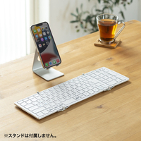 未使用 サンワサプライ Bluetoothキーボード ZSKB-BT35W SKB-BT35W【Bluetooth折りたたみフルキーボード（ホワイト