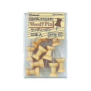 ミツヤ ウッディーピンボンゴ 10mm 10本×20 FC13364-WPB-01-イメージ1