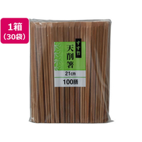 大和物産 すす竹天削箸21cm 100膳×30袋 FCE673A-10876