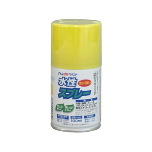 アトムサポート アトムペイント/水性スプレー 100mL レモンイエロー FC593SM-イメージ1