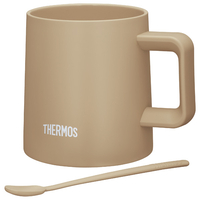 サーモス 真空断熱マグカップ(350ml) カフェラテ JDZ-350-CL