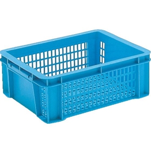 岐阜プラスチック工業 ST型コンテナーST-M9A 青 FC231GN-5036640-イメージ1