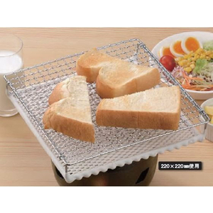 丸十金網 セラミック焼網150角 FC414SL-375003-イメージ2