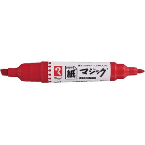 寺西化学工業 紙マジック 赤 FCD263M-MKM50-T2-イメージ2