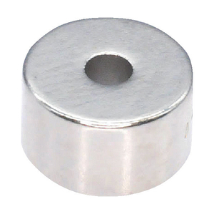 トラスコ ネオジム丸形磁石　皿ねじ穴付　外径７ＭＭ×４ＭＭ　Ｍ１．６　１個入 T07R04-M1.6-イメージ2