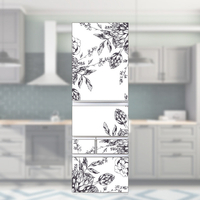 e angle ドレスアップマグネットシート フローラル02 ANG-MG-GRY41GXK-6F2