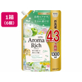 ライオン ソフラン アロマリッチ エリー つめかえ用 1300mL×6個 FCE572M