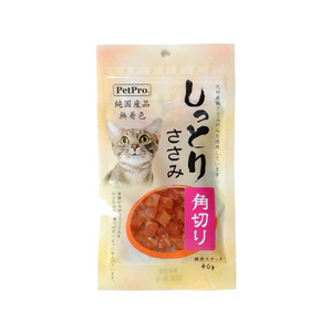 ペットプロジャパン 純国産 しっとりささみ 角切り 40g FC75388-イメージ1