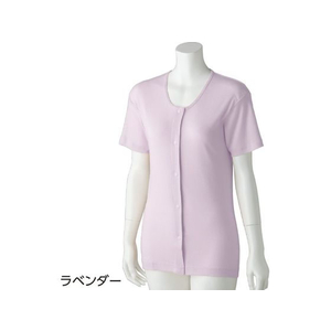 ケアファッション 3分袖ホックシャツ(2枚組)(婦人) ラベンダー M FCP5144-08986721-イメージ1
