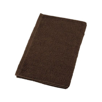ミューファンプロダクツ 抗菌フェイスタオル #220 12枚入 茶 FC865LS-6485100