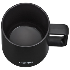 サーモス 真空断熱マグカップ(350ml) ブラック JDZ-350-BK-イメージ2