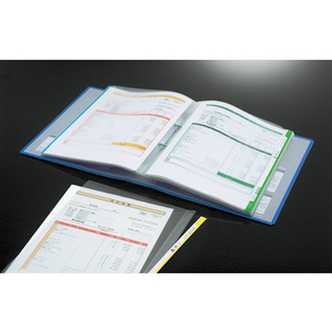 コクヨ ファイリングホルダー カラーバー A4 黄 5冊 FC03012-ﾌ-GHL750Y-イメージ4
