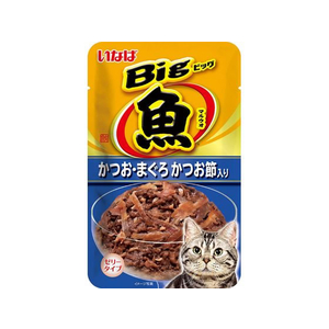 いなば Bigマルウオ かつお・まぐろかつお節入 80g FC212RW-イメージ1