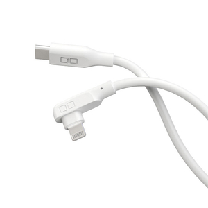 CIO L字型シリコンケーブル USB-C to Lightning(1m) ホワイト CIO-SLL30000-CL1-WH CIO L字型シリコンケーブル USB-C to Lightning(1m) ホワイト CIO-SLL30000-CL1-WH