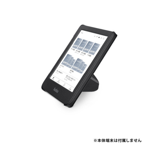 Kobo Kobo Clara Colour/Kobo Clara BW用スリープカバー ブラック N365-AC-BK-E-PU-イメージ2