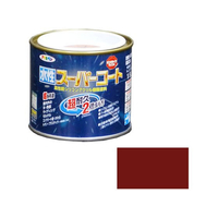 アサヒペン 水性スーパーコート 1／5L ブリックレッド FC551NV