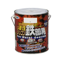 アサヒペン 油性シリコン鉄部用 1.6L 白 FC054NV