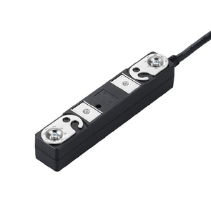 ヤザワ 3P抜け止めマグネットフック付タップ4個口2m ブラック H5HJKNP402BK-イメージ2