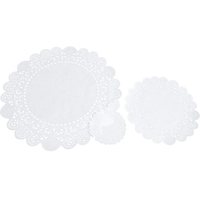 住友 レースペーパー 白 丸型 50枚入 3.5吋(90mm) FC988LF-2502210