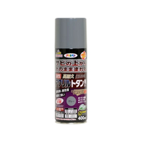 アサヒペン 油性高耐久アクリルトタンスプレー 400ml グレー FC552NS