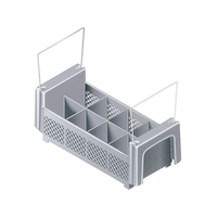 ＣＡＭＢＲＯ Cambro/フラットウェアバスケット 8コンパーチメント 8FB434 ソフトグレー FC241LU-7077100