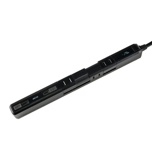 エルパ USBスリム回転タップ 雷ガード 4個口2m Type-C2ポート PD20W e angle select ブラック WBS-SL42USBC2BKE5-イメージ7