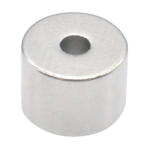 トラスコ ネオジム丸形磁石　皿ねじ穴付　外径７ＭＭ×５ＭＭ　Ｍ１．６　１個入 T07R05-M1.6-イメージ2