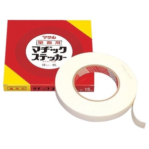 マサル工業 マヂックステッカ-(壁面用) 25mm×15m FC754GM-7848480-イメージ1