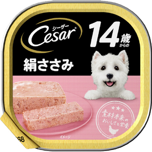 マースジャパンリミテッド シーザー 14歳からの 絹ささみ(100g) ｼ-ｻﾞ-14ｻｲｷﾇｻｻﾐ100G-イメージ1