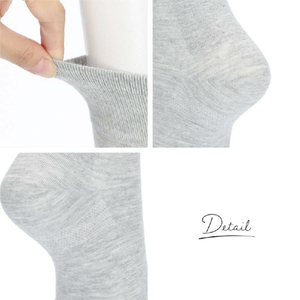 ナイガイ 整 ハイソックス(23-25cm) グレー 3915-307-95-イメージ2