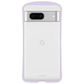 NATURALdesign Google Pixel 7a用耐衝撃背面型ケース Chrome-CLEAR ラベンダー GP7ACHC04