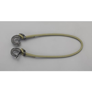 エスコ バンジーコード フック付 2本 φ8mm×900mm FCY1782-EA628WH-63-イメージ1