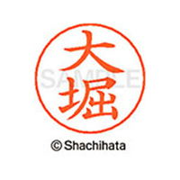 シヤチハタ ネームペン用ネーム シルバー 既製 大堀 FC46295-X-GPS-0524