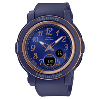 カシオ 腕時計 BABY-G ネイビー BGA-290SA-2AJF