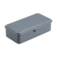 トラスコ トランク型工具箱　２０３Ｘ１０９Ｘ５６　アーセナルグレイ TRUSCO　トランク型ツールボックス　高さ56mm T-190DG
