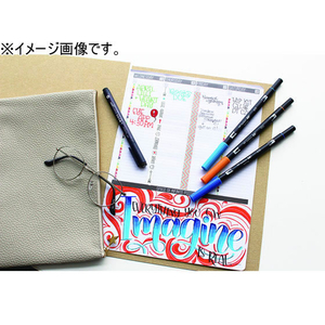 トンボ鉛筆 デュアルブラッシュペン ABT Tan F040112-AB-T942-イメージ2