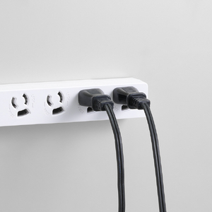 ヤザワ 3P抜け止めマグネットフック付タップ4個口5m ホワイト H5HJKNP405WH-イメージ6